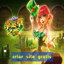 criar site gratis de jogos