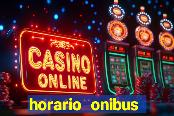 horario onibus santa amelia porto belo