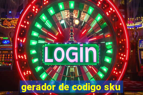 gerador de codigo sku