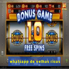 whatsapp de velhas ricas