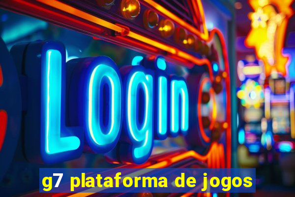 g7 plataforma de jogos