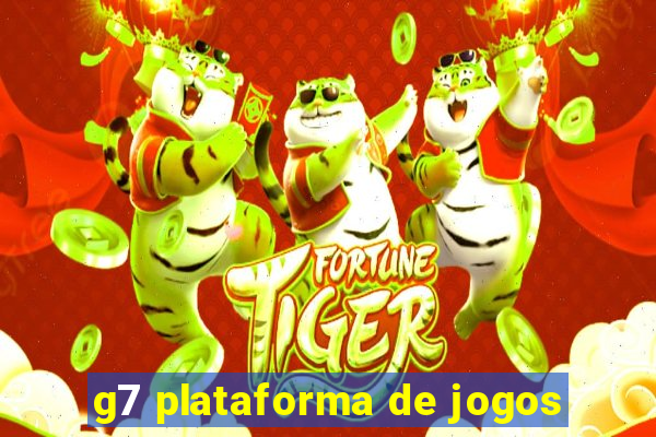 g7 plataforma de jogos