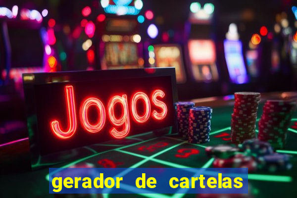 gerador de cartelas de bingo 1 a 99