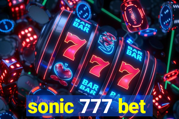 sonic 777 bet