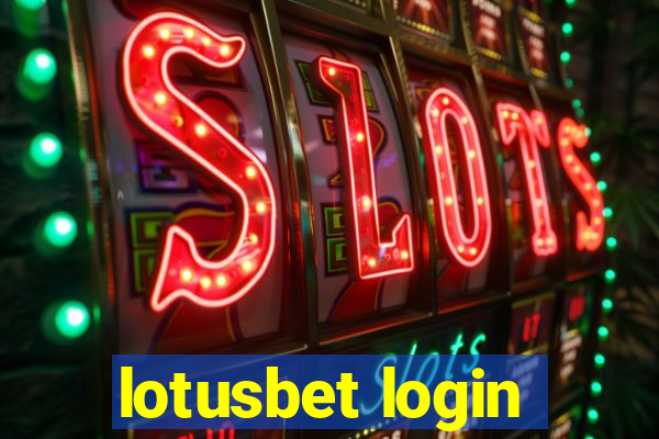 lotusbet login