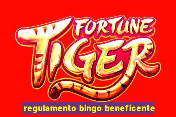 regulamento bingo beneficente