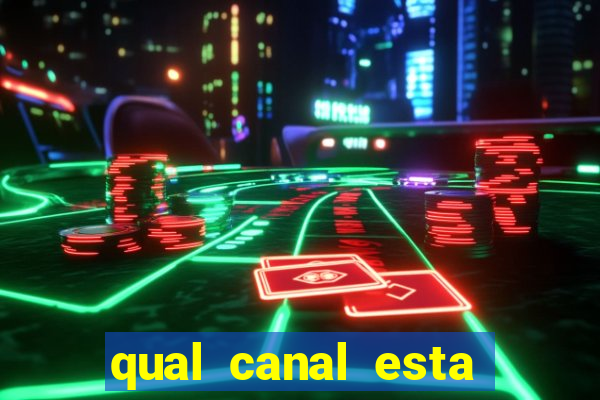 qual canal esta passando o jogo do palmeiras