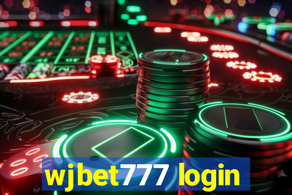 wjbet777 login