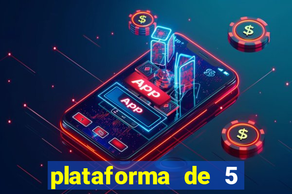 plataforma de 5 reais jogo do tigre