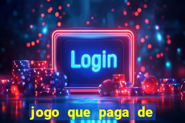 jogo que paga de verdade no pix