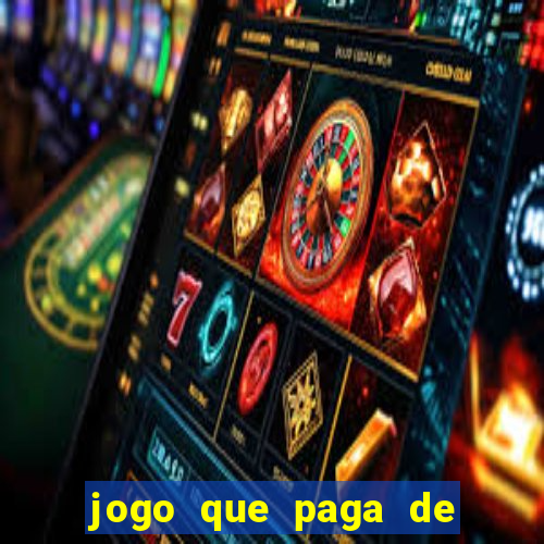 jogo que paga de verdade no pix