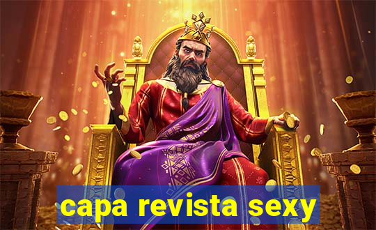 capa revista sexy