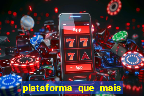 plataforma que mais paga no fortune tiger