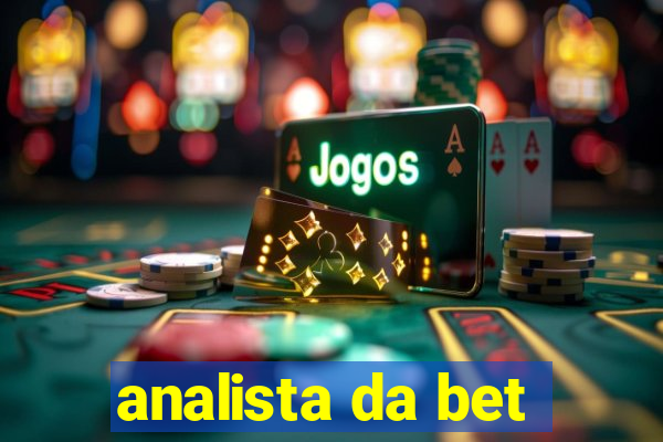 analista da bet