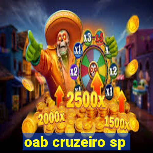 oab cruzeiro sp