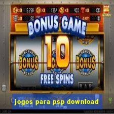 jogos para psp download