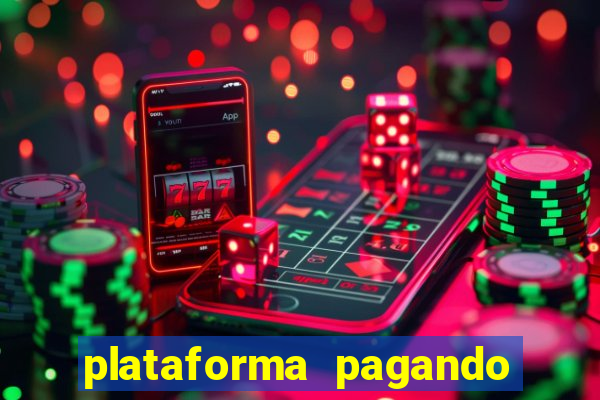 plataforma pagando no cadastro fortune tiger