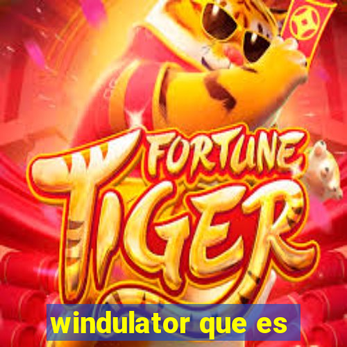 windulator que es