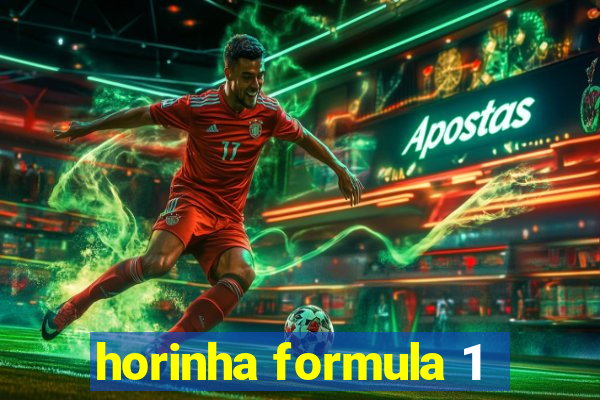 horinha formula 1