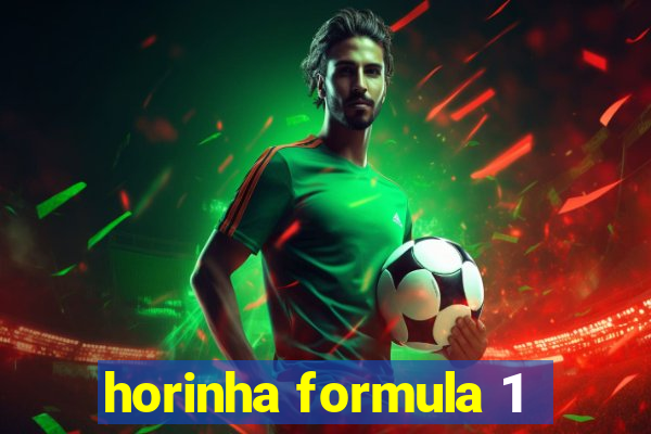 horinha formula 1