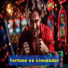 fortune ox simulador