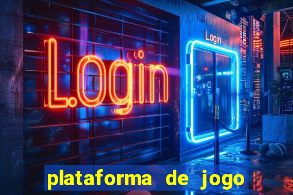 plataforma de jogo nova pagando