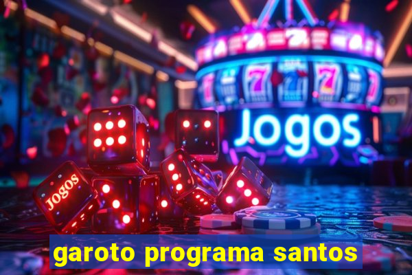 garoto programa santos