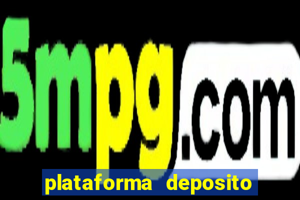 plataforma deposito 1 real fortune tiger