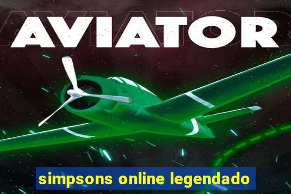 simpsons online legendado