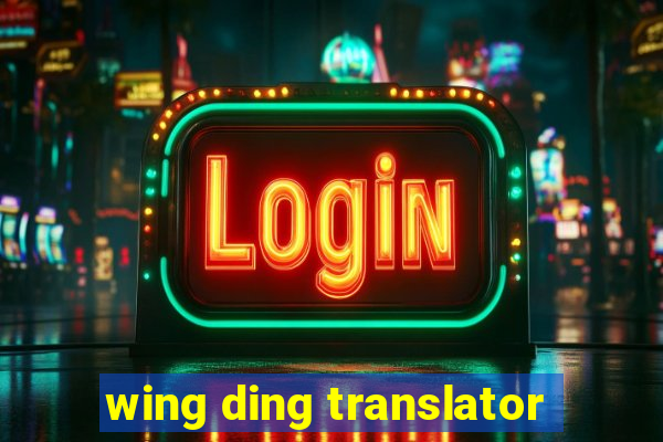 wing ding translator