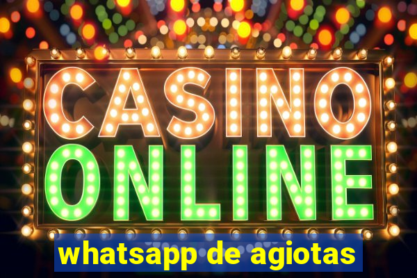 whatsapp de agiotas