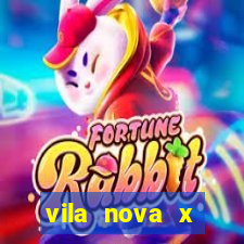 vila nova x paysandu palpites