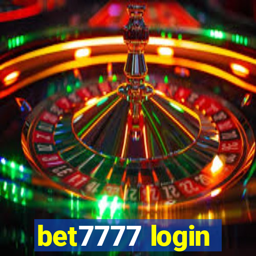 bet7777 login