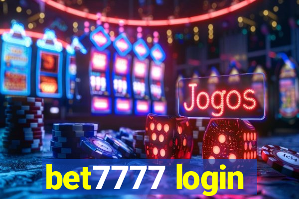 bet7777 login