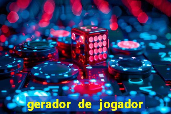gerador de jogador de futebol