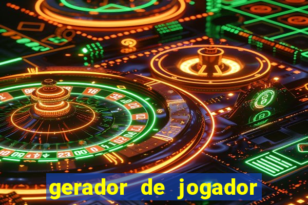 gerador de jogador de futebol