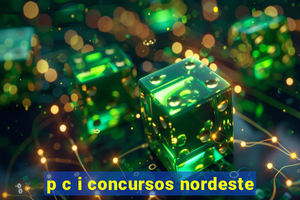 p c i concursos nordeste