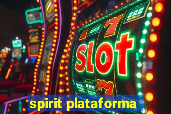 spirit plataforma