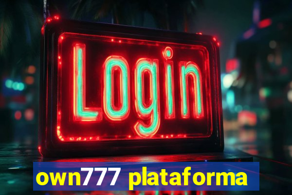 own777 plataforma