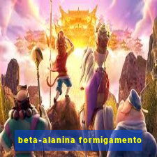 beta-alanina formigamento