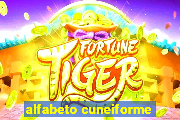 alfabeto cuneiforme