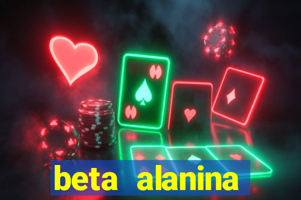 beta alanina aumenta a pressao