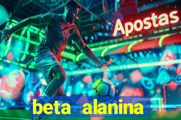 beta alanina aumenta a pressao