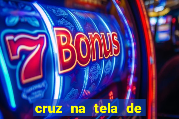 cruz na tela de cruz das