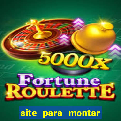 site para montar time de futebol