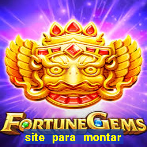 site para montar time de futebol