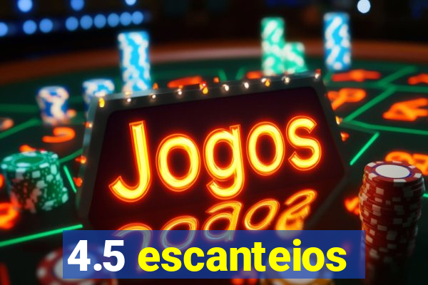 4.5 escanteios