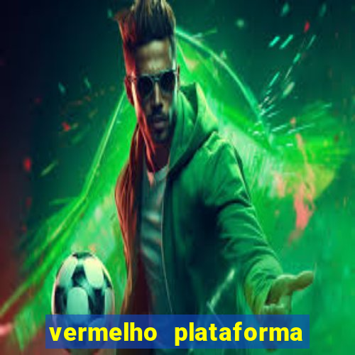 vermelho plataforma de jogos