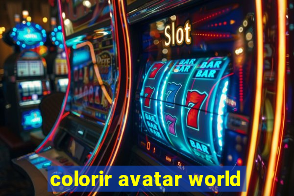 colorir avatar world