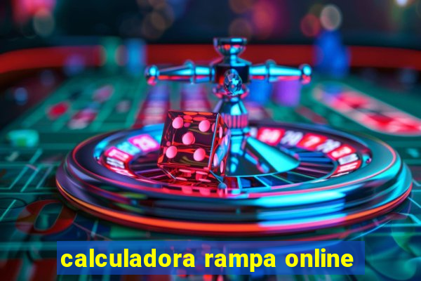 calculadora rampa online